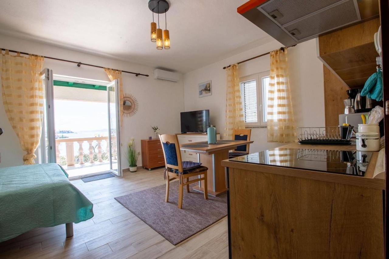 זאדאר Mare-More Studio W Balcony And Beach Front And View מראה חיצוני תמונה
