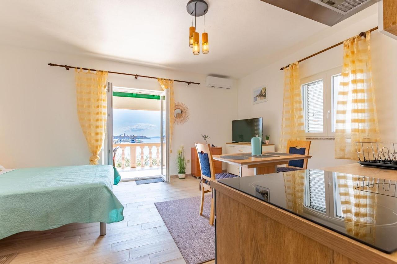 זאדאר Mare-More Studio W Balcony And Beach Front And View מראה חיצוני תמונה