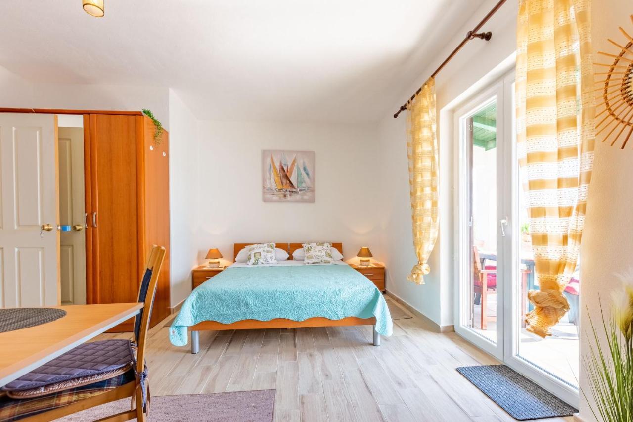 זאדאר Mare-More Studio W Balcony And Beach Front And View מראה חיצוני תמונה