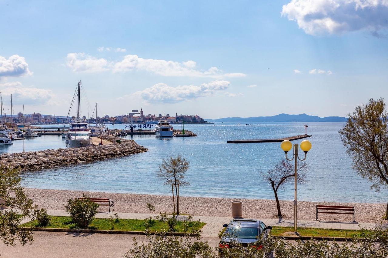 זאדאר Mare-More Studio W Balcony And Beach Front And View מראה חיצוני תמונה
